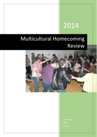Multicultural Homecoming Report
